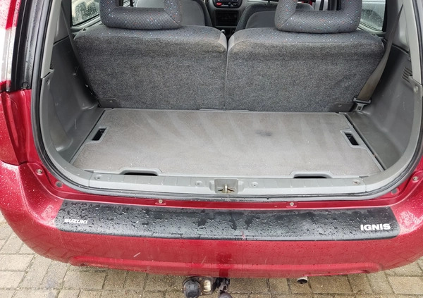 Suzuki Ignis cena 7500 przebieg: 289000, rok produkcji 2001 z Słupsk małe 529